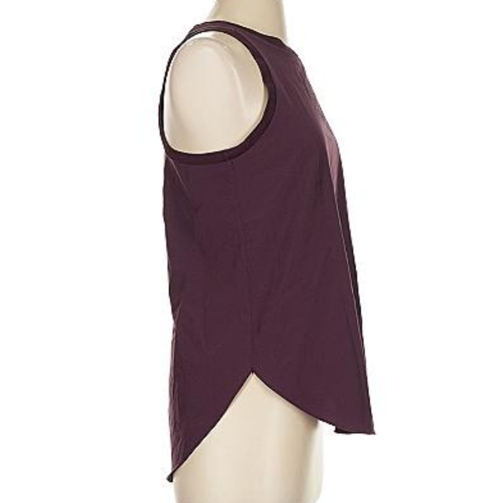 Women's Sleeveless Top - Purple  BR STANDARD WOMENS CASUAL COMFORT TANK TOP - Picture 6 of 15